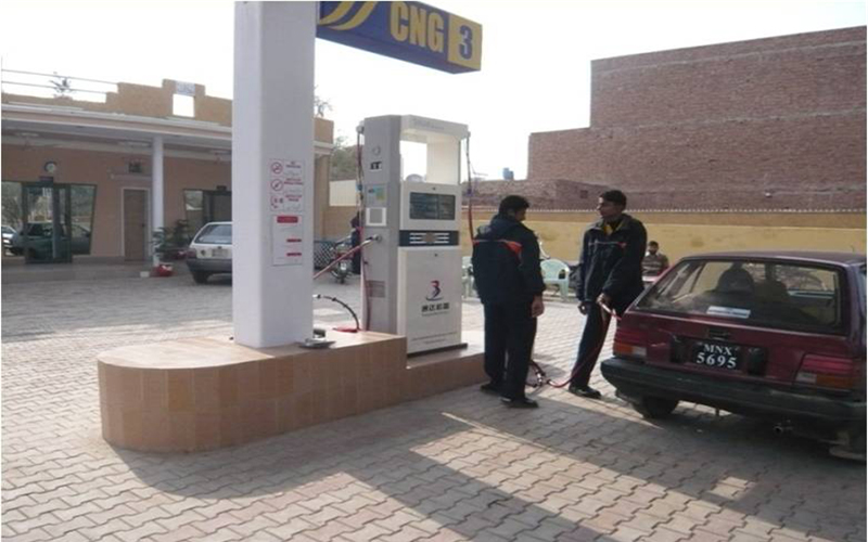 CNG Refueling Station in Pakistan